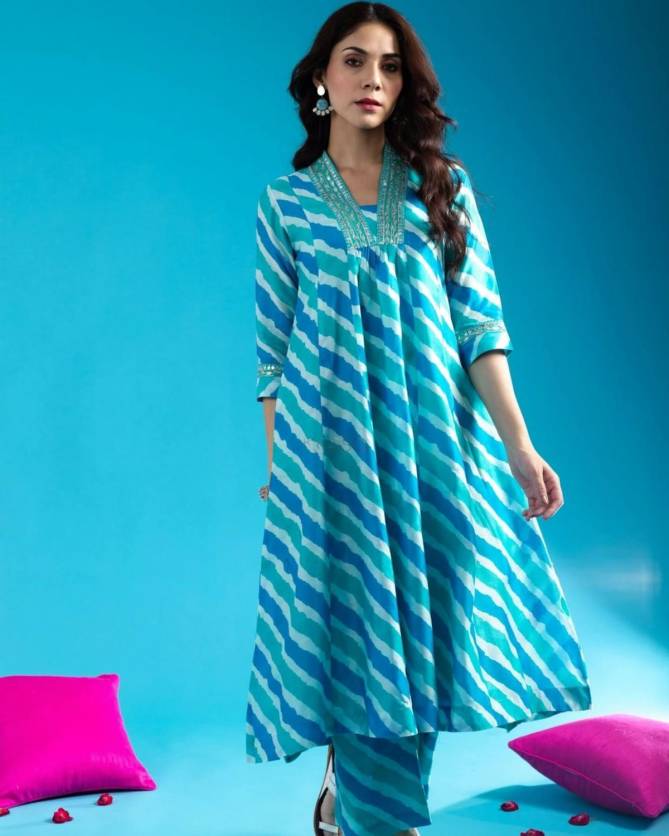 Akshar Designer Cotton Alia Cut Kurti With Bottom Wholesalers In Delhi
